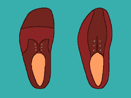 Ilusi�n �ptica para pie corto