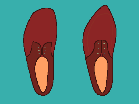  Ilusi�n �ptica para pie ancho